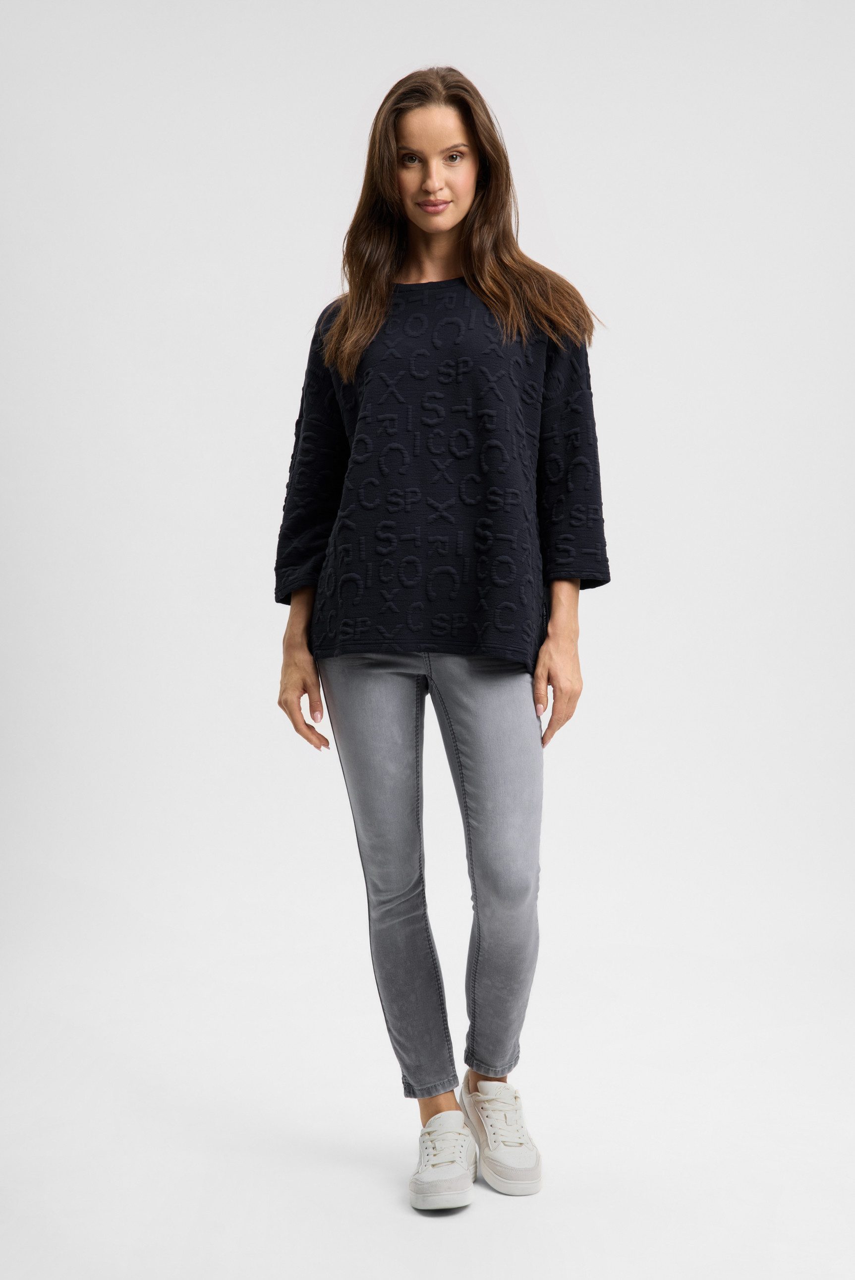 SOCCX Sweater mit All Over Print