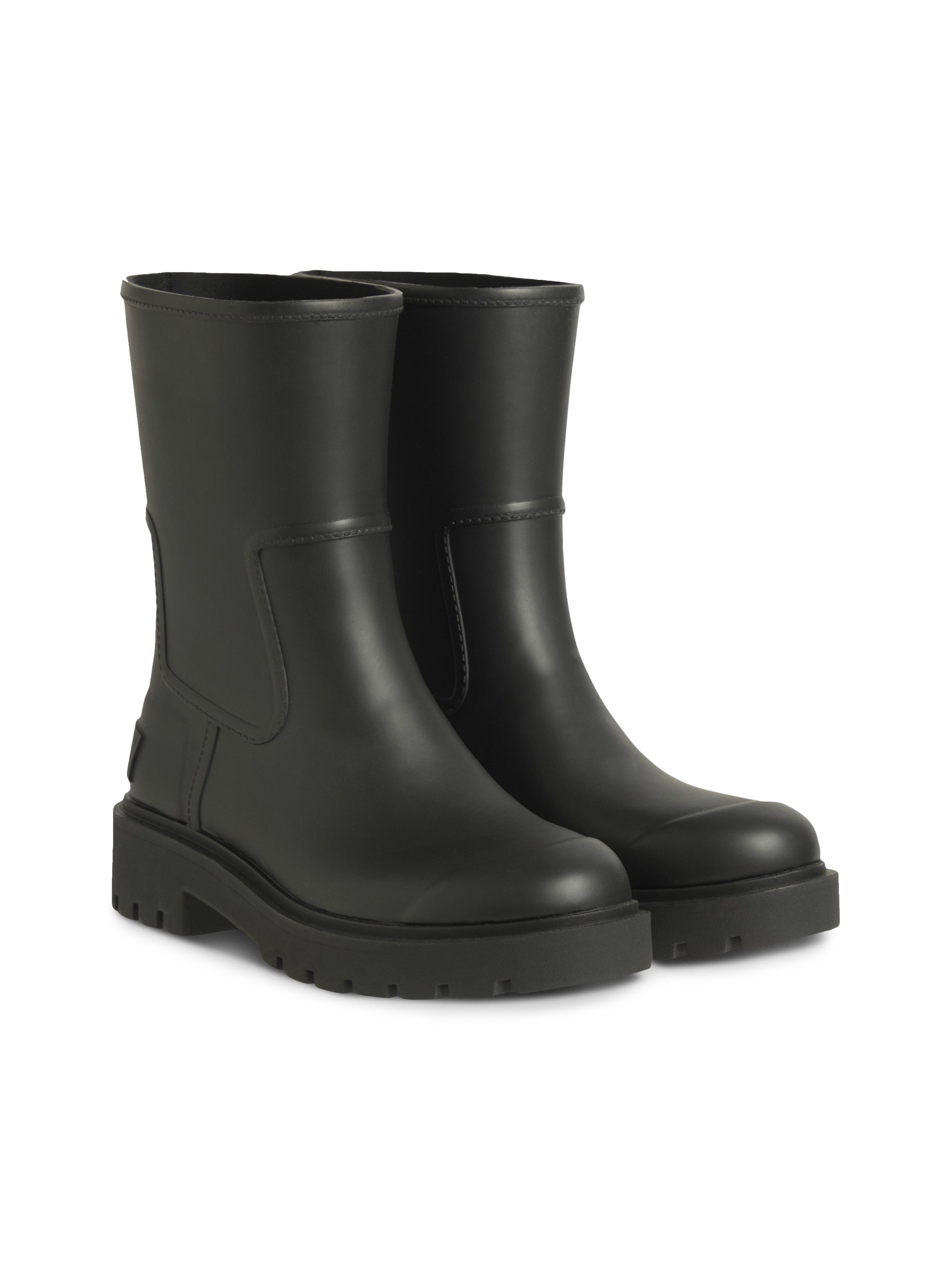 Calvin Klein Jeans MID RAINBOOT RUBBER Gummistiefelette Rainboots, Stiefelette, mit Logoschriftzug