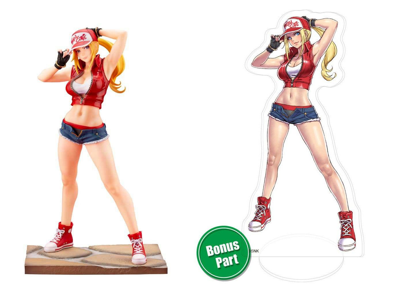 Kotobukiya Sammelfigur SNK Heroines Bishoujo 1/7 Tag Team Frenzy Terry Bogard PVC Statue Bonu