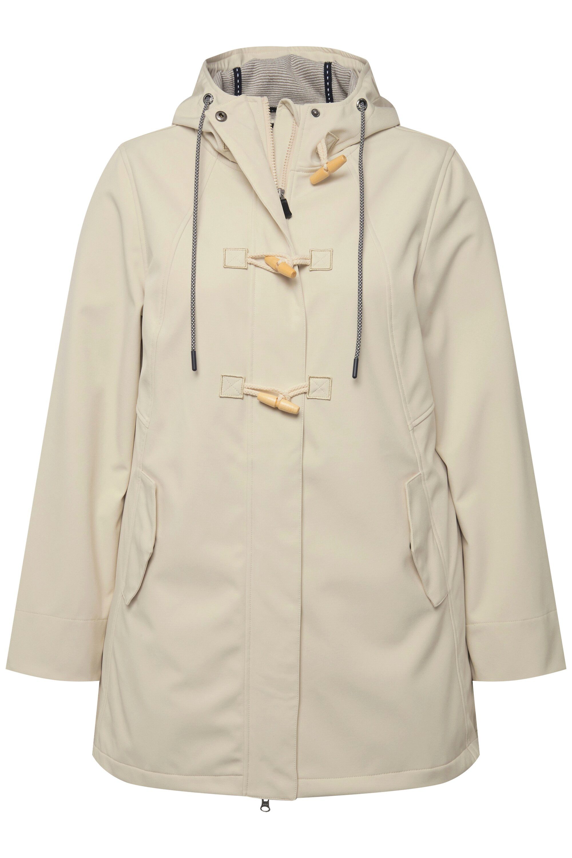 Ulla Popken Softshelljacke HYPRAR Softshelljacke wasserabweisend günstig online kaufen