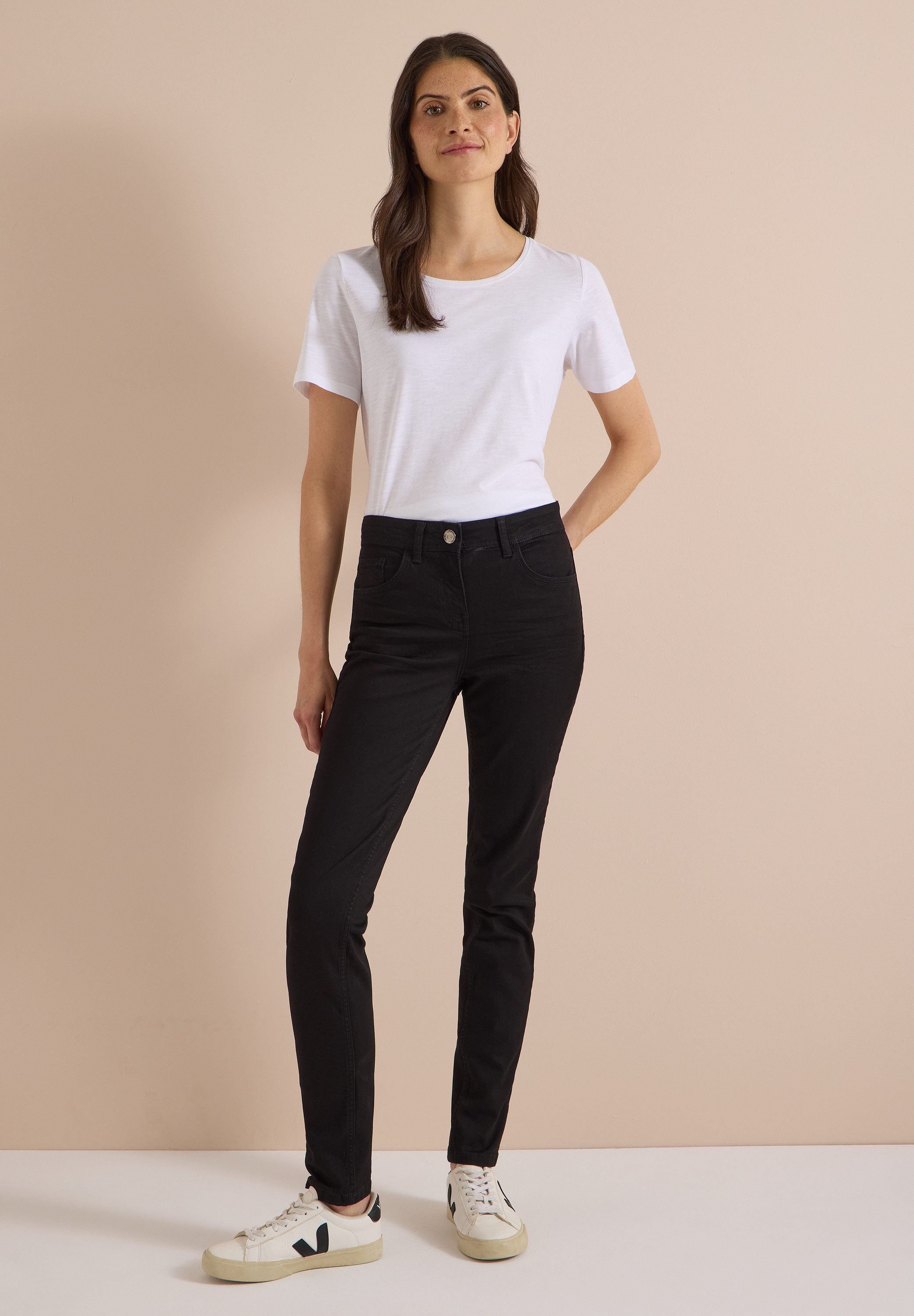 CECIL Slim-fit-Jeans High Waist – Bild 4 von 5