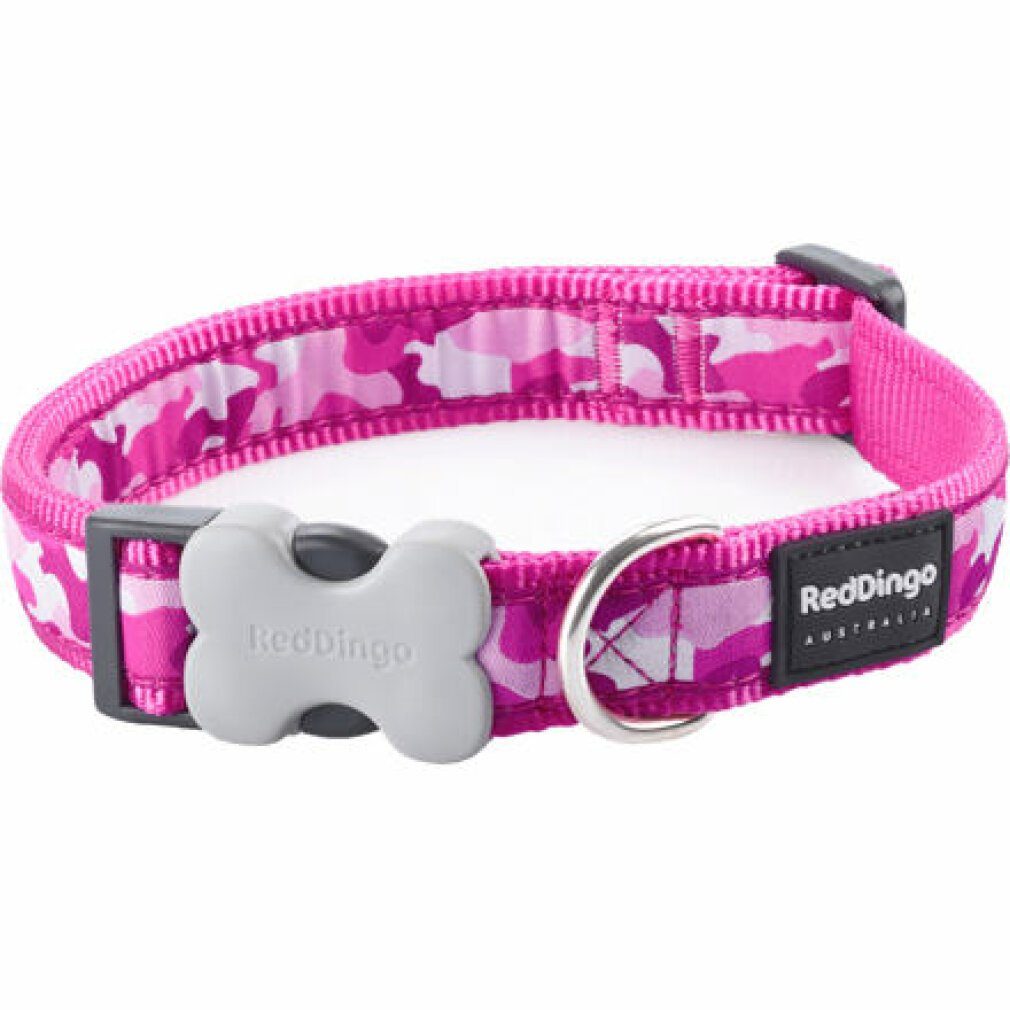 Red Dingo Hunde-Geschirr Hundehalsband Tarnfarbe (2,5 x 41-63 cm)