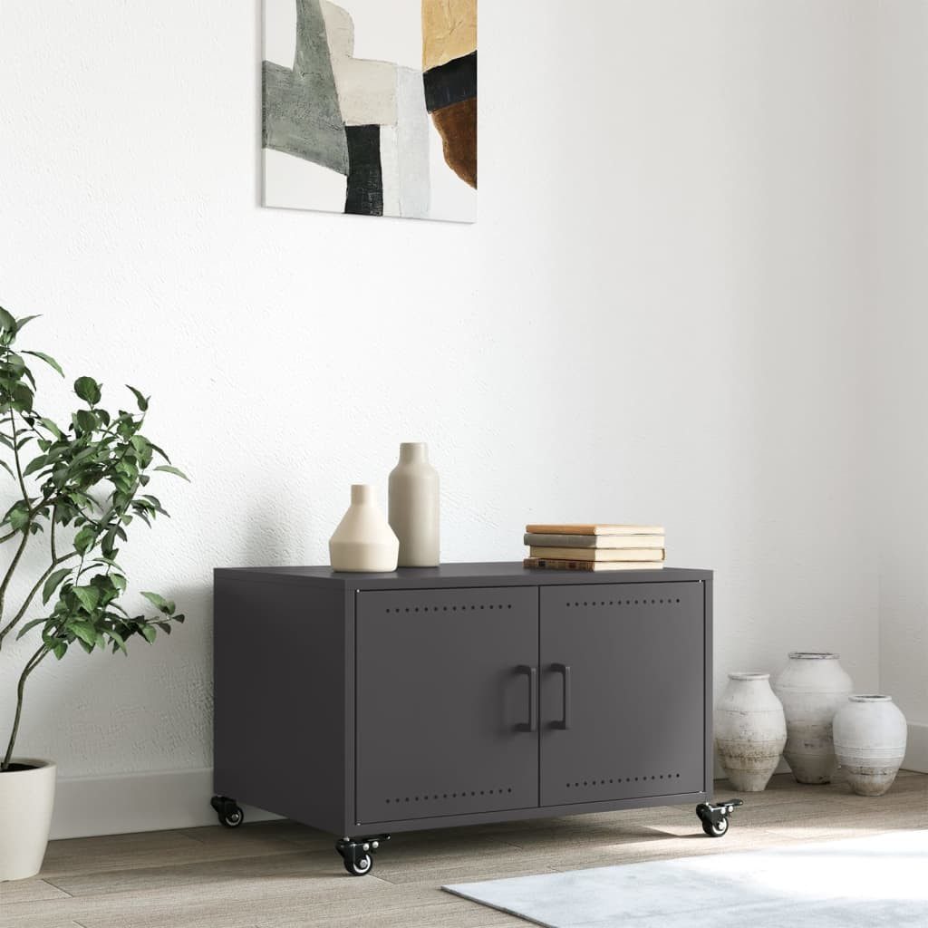 vidaXL Couchtisch Couchtisch Schwarz 68x50x43,5 cm günstig online kaufen