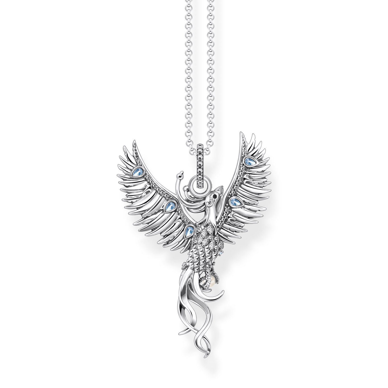 THOMAS SABO Kette mit Anhänger Phönix ...