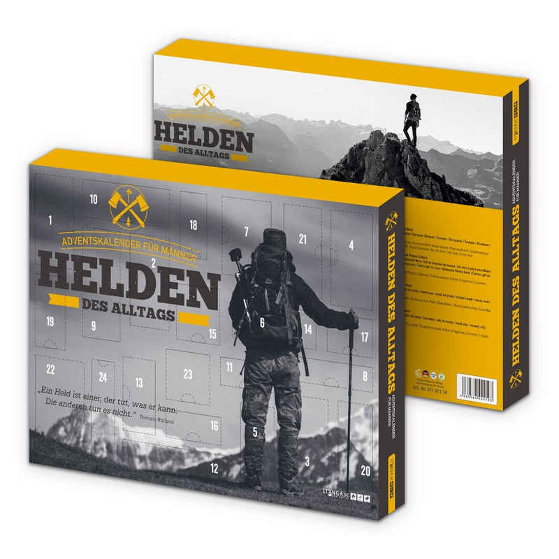 itenga Adventskalender itenga Männer-Adventskalender "Helden des Alltags"