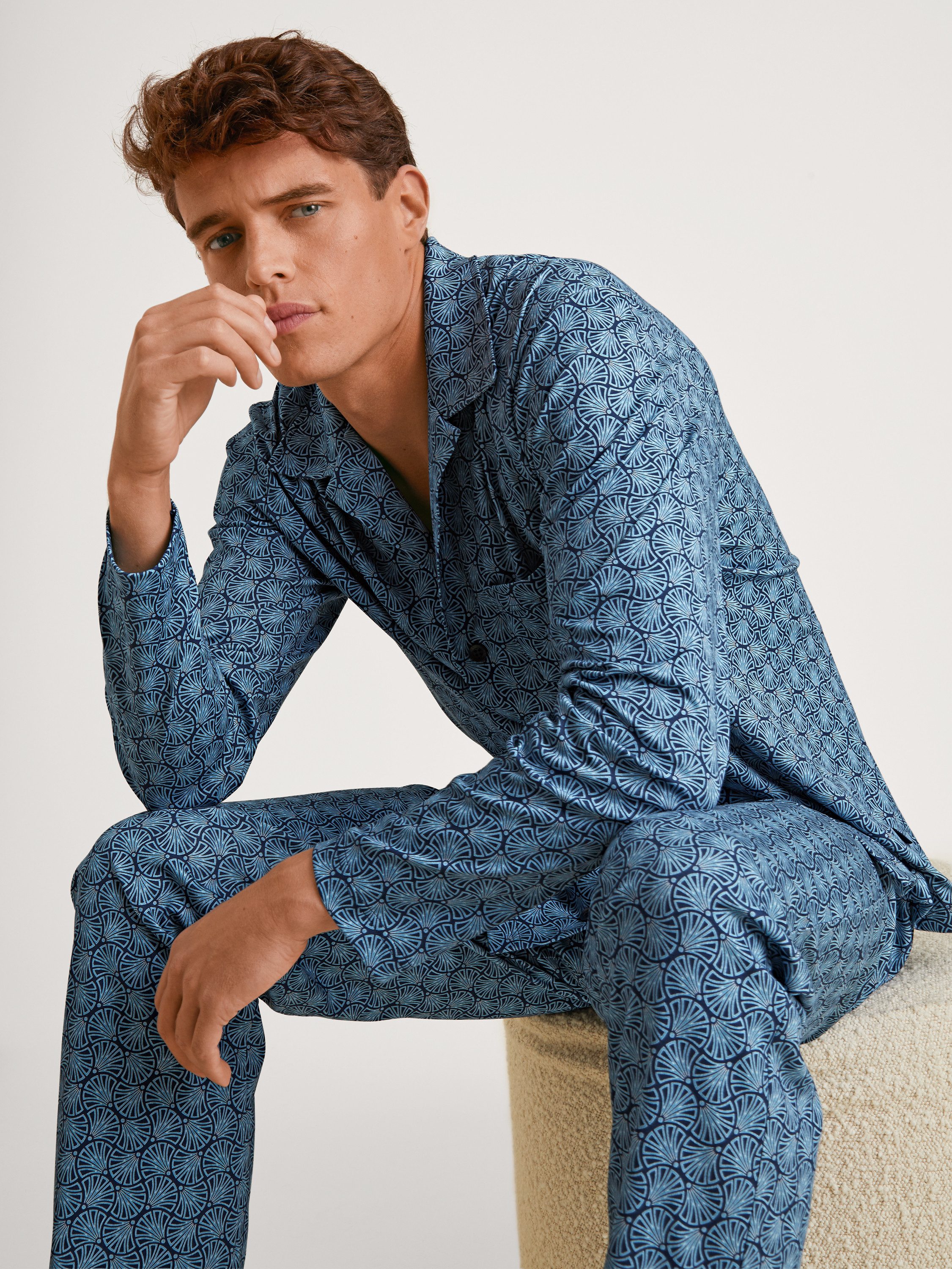 CALIDA Pyjama Relax Streamline Herren (2 tlg)
