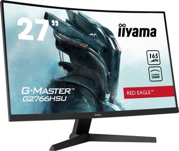 Iiyama G-Master G2766HSU-B1 Curved-Gaming-Monitor (68,5 cm/27 ", 1920 x 1080 px, Full HD, 1 ms Reaktionszeit, 165 Hz, VA LED)