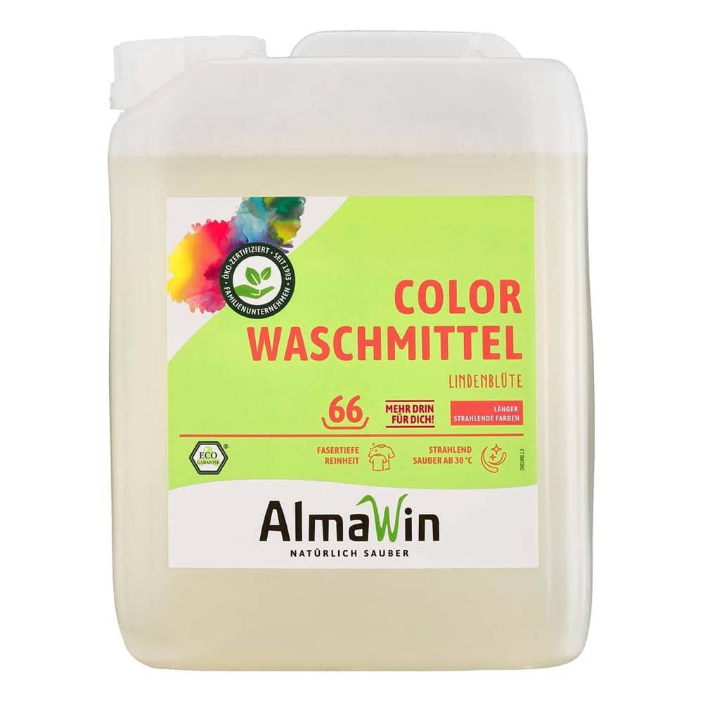 Almawin Waschmittel - Color Lindenblüte Kanister 5L Colorwaschmittel
