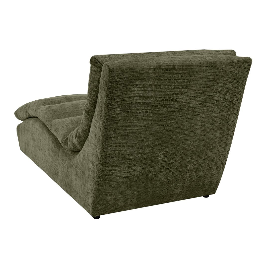 Beautysofa Chaiselongue SAN REMO im Cordstoff, Recamiere, Sofa mit Chaiselongue
