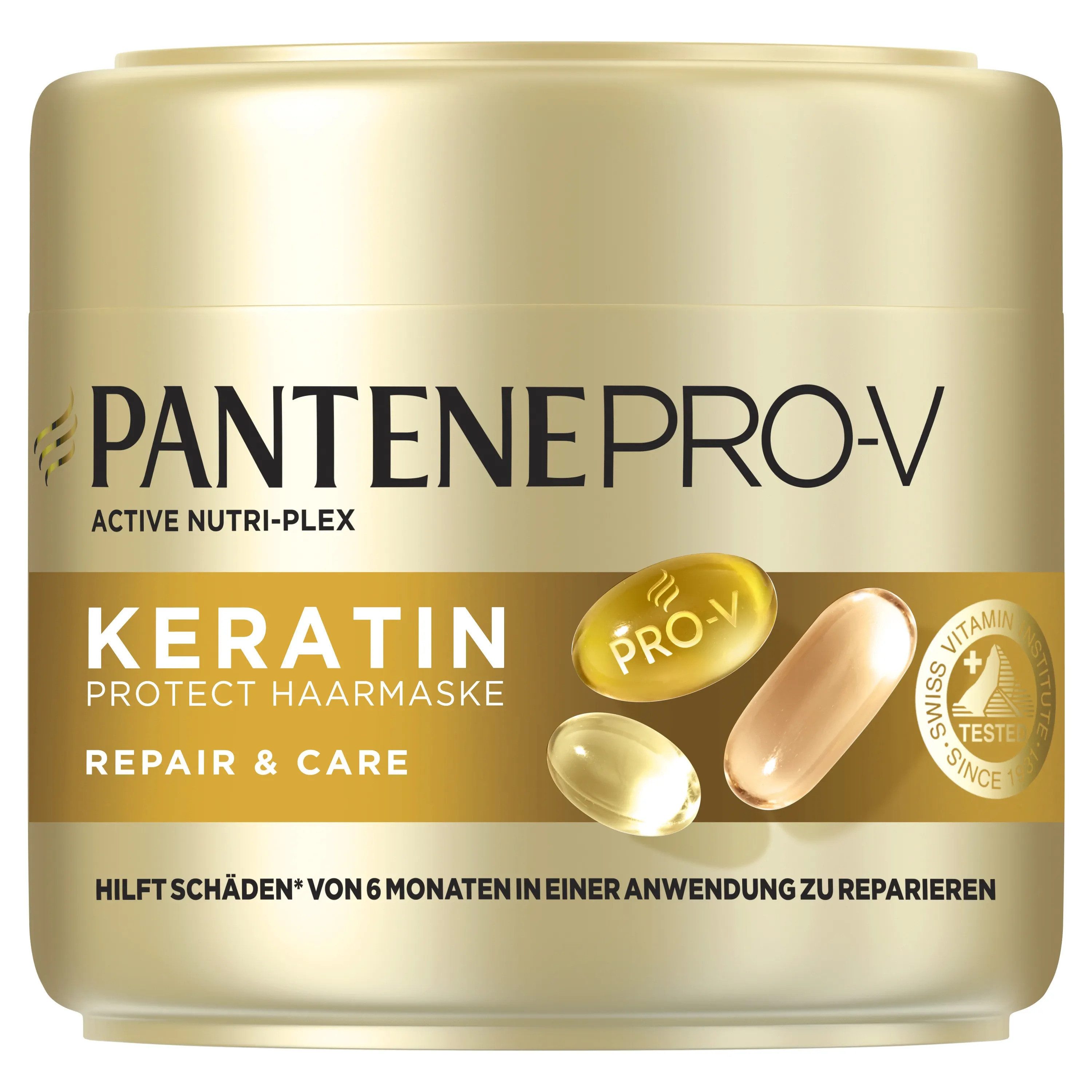 Pantene Haarspülung Pantene Pro-V Repair & Care Keratin Reconstruct Haarmaske 300ml Reapie