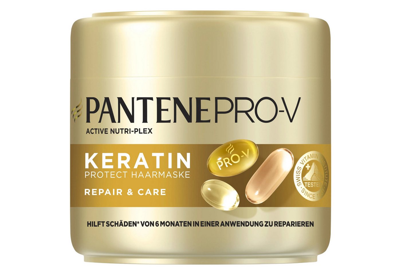 Pantene Haarspülung Pantene Pro-V Repair & Care Keratin Reconstruct Haarmaske 300ml Reapie