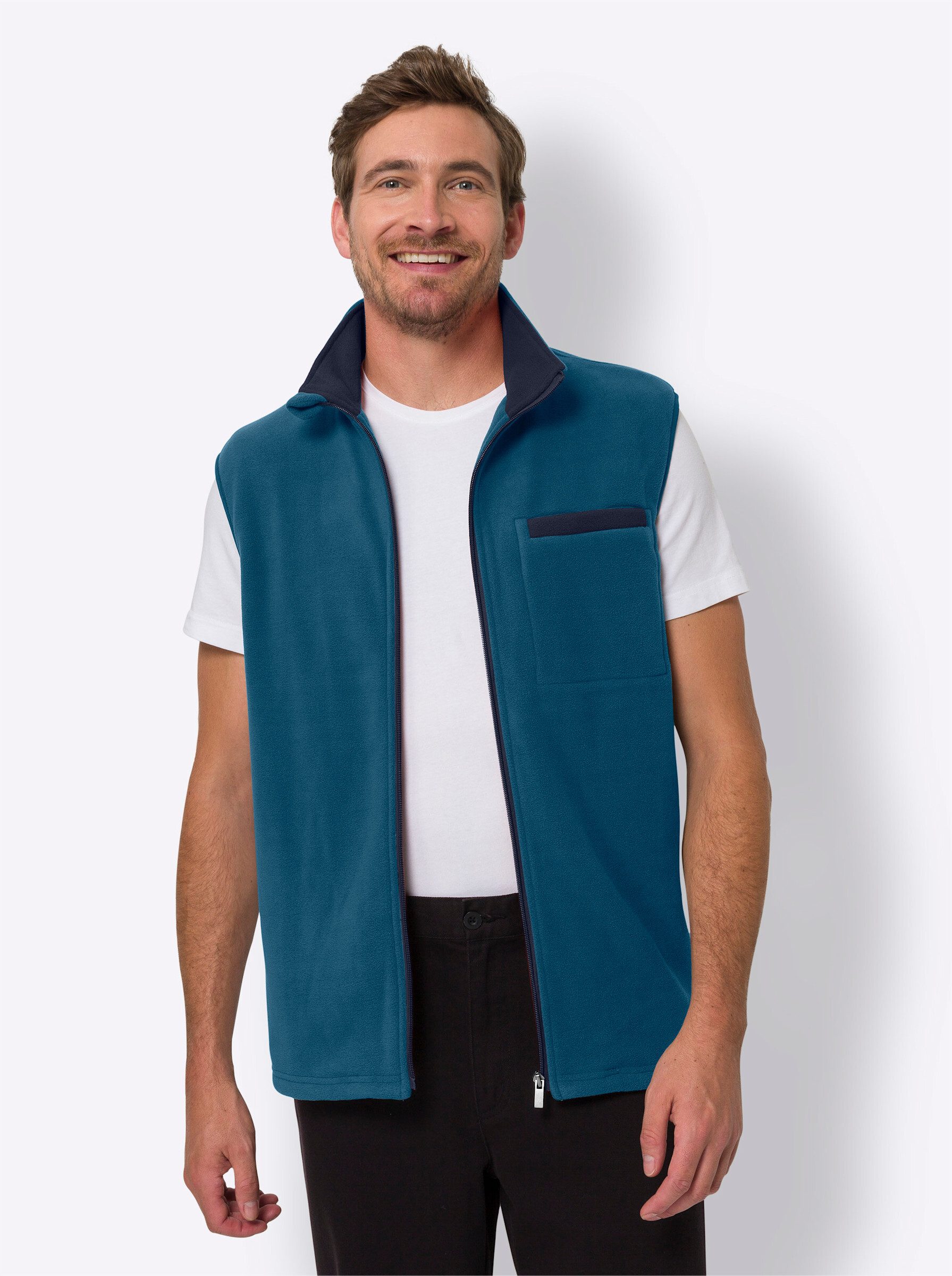 Sieh an! Trainingsshirt Fleeceweste . günstig online kaufen