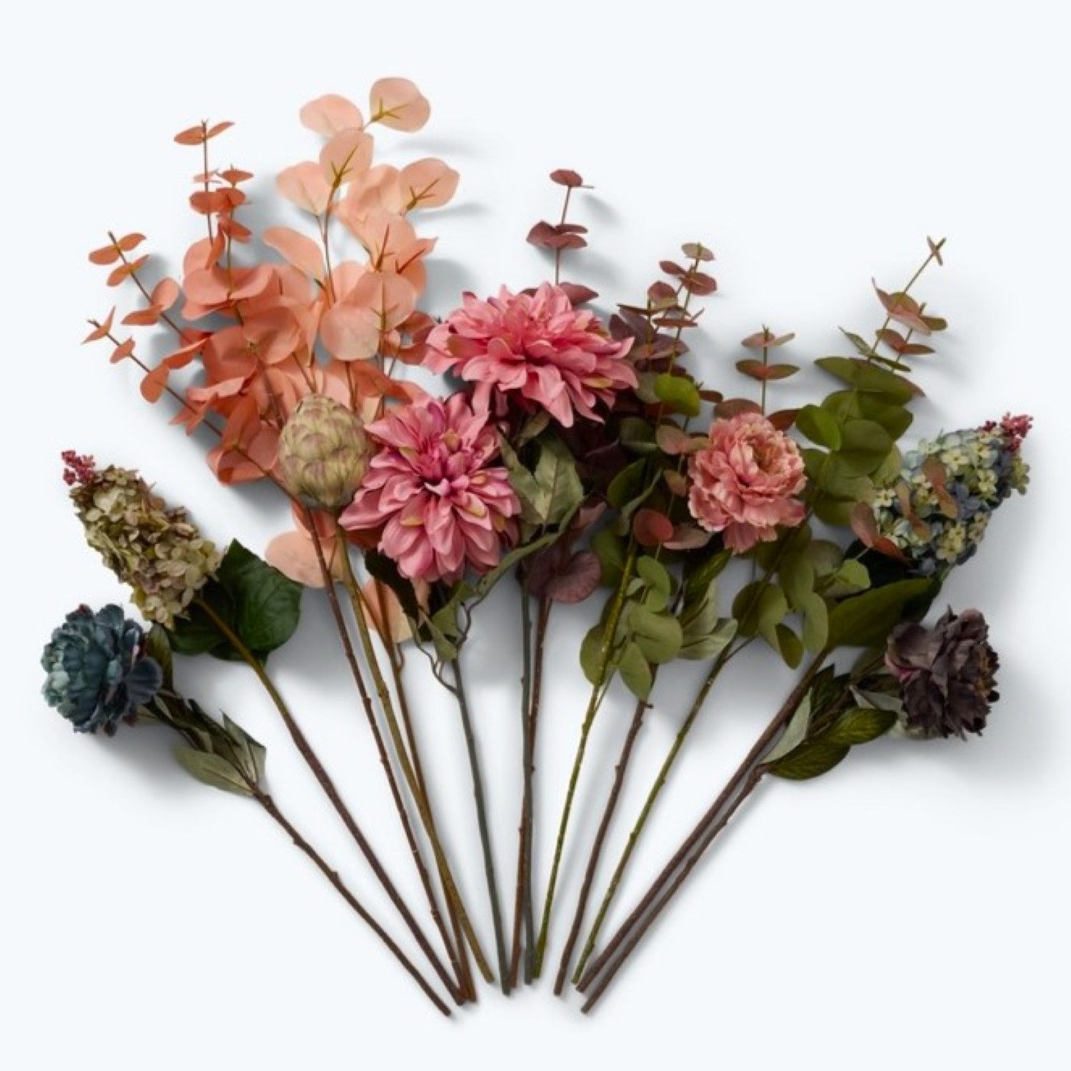 Kunstblumenstrauß - künstliche Blumen, Blumensträuße - wie echt - bis 73 cm groß -