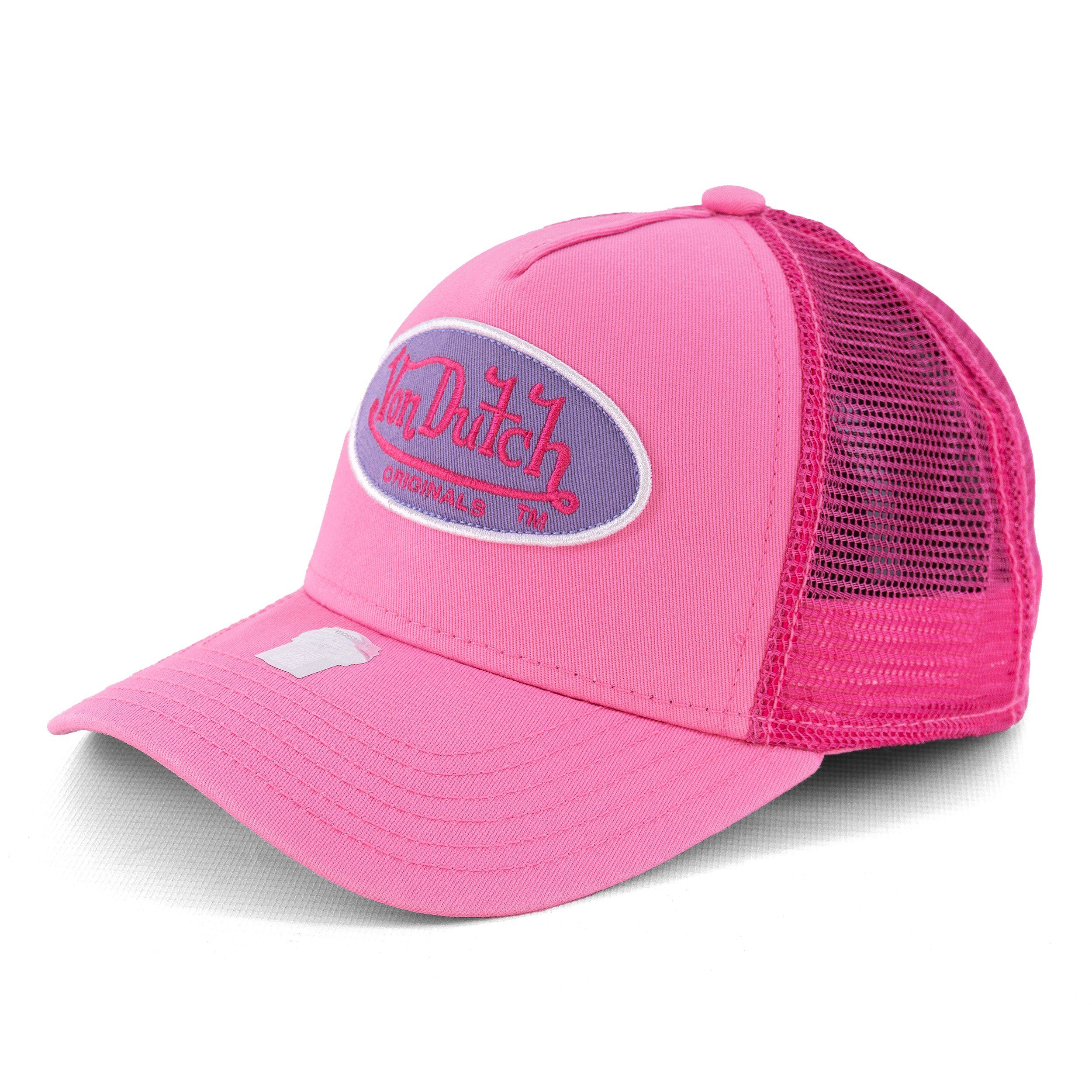 Von Dutch Baseball Cap Von Dutch Trucker Boston Snapback Cap Kappe pink ...