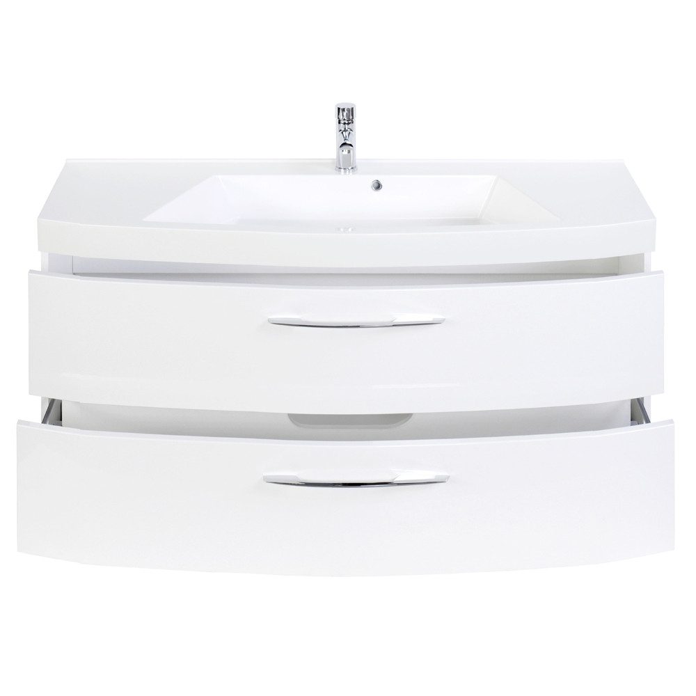 Lomadox Waschtisch FLORIDO-03, Badezimmer mit Unterschrank günstig online kaufen