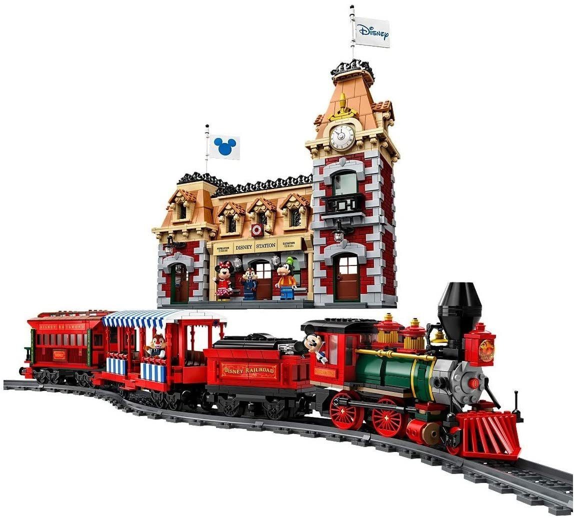 LEGO® Konstruktionsspielsteine LEGO Powered UP 71044 Disney Zug mit Bahnhof