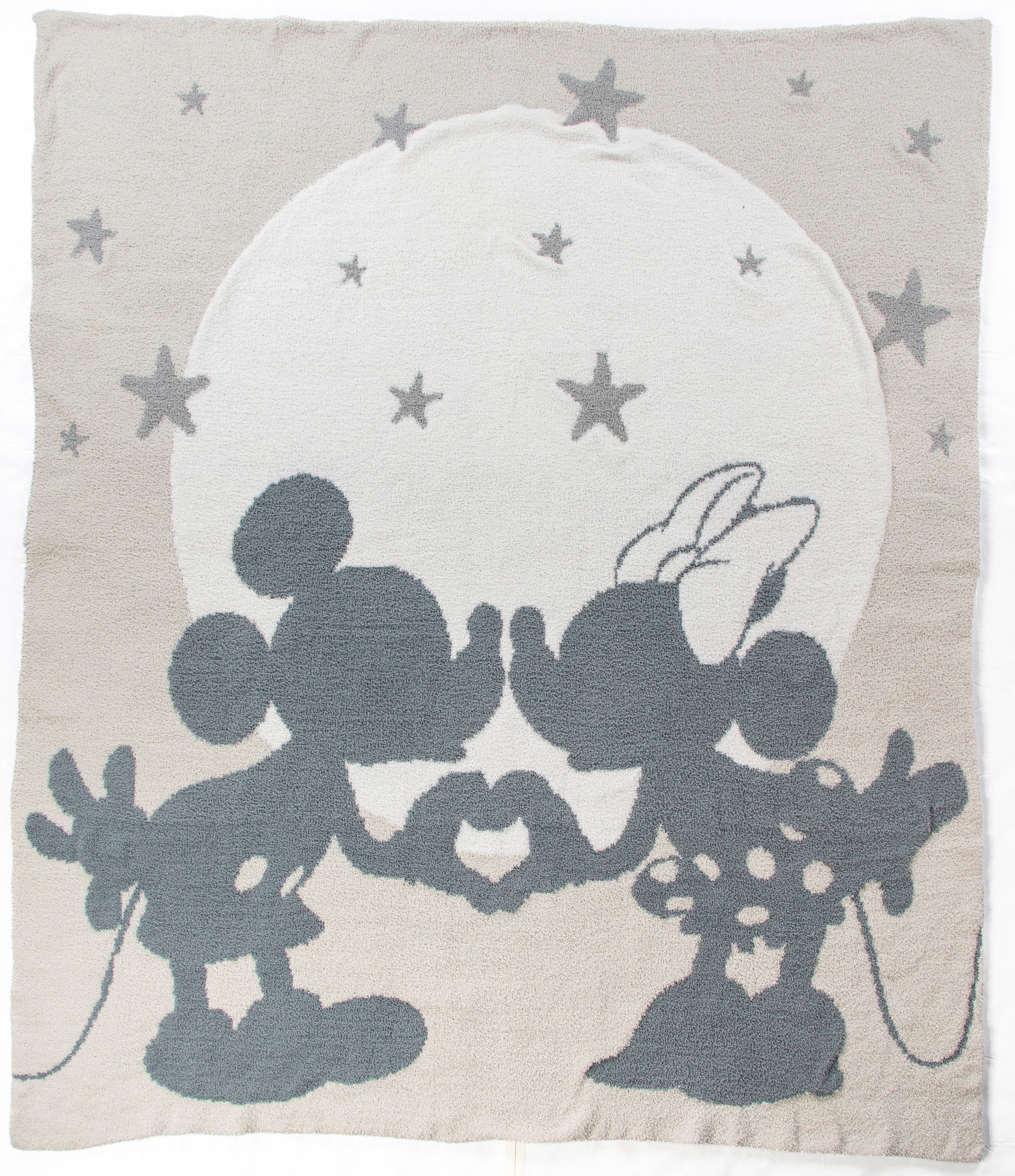 Kinderdecke Disney Mickey und Minnie Mouse, Disney, Flauschige Kuscheldecke - 127 x 152 cm Flauschig gestrickt