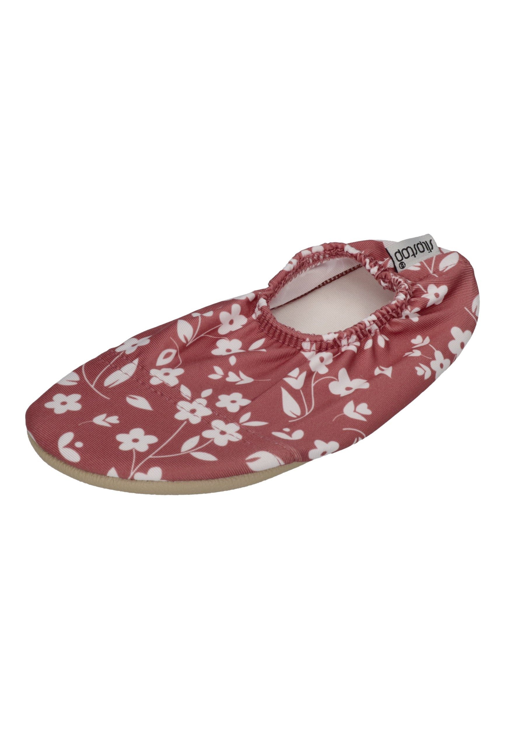 Slipstop STONE FLOWER Badeschuh Rotbraun