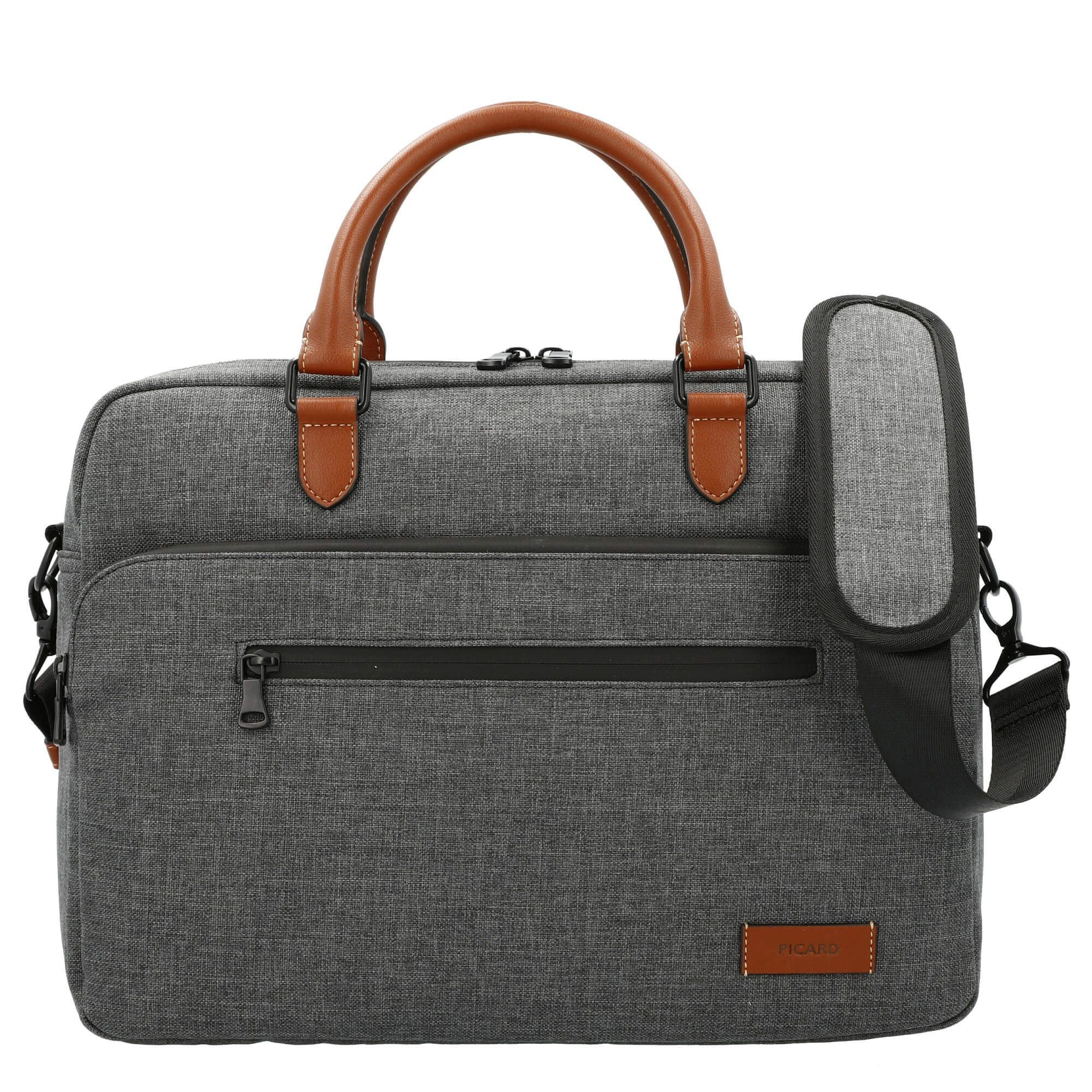 Picard Laptoptasche Go Eco - Umhängetasche 38 cm (anthrazit)