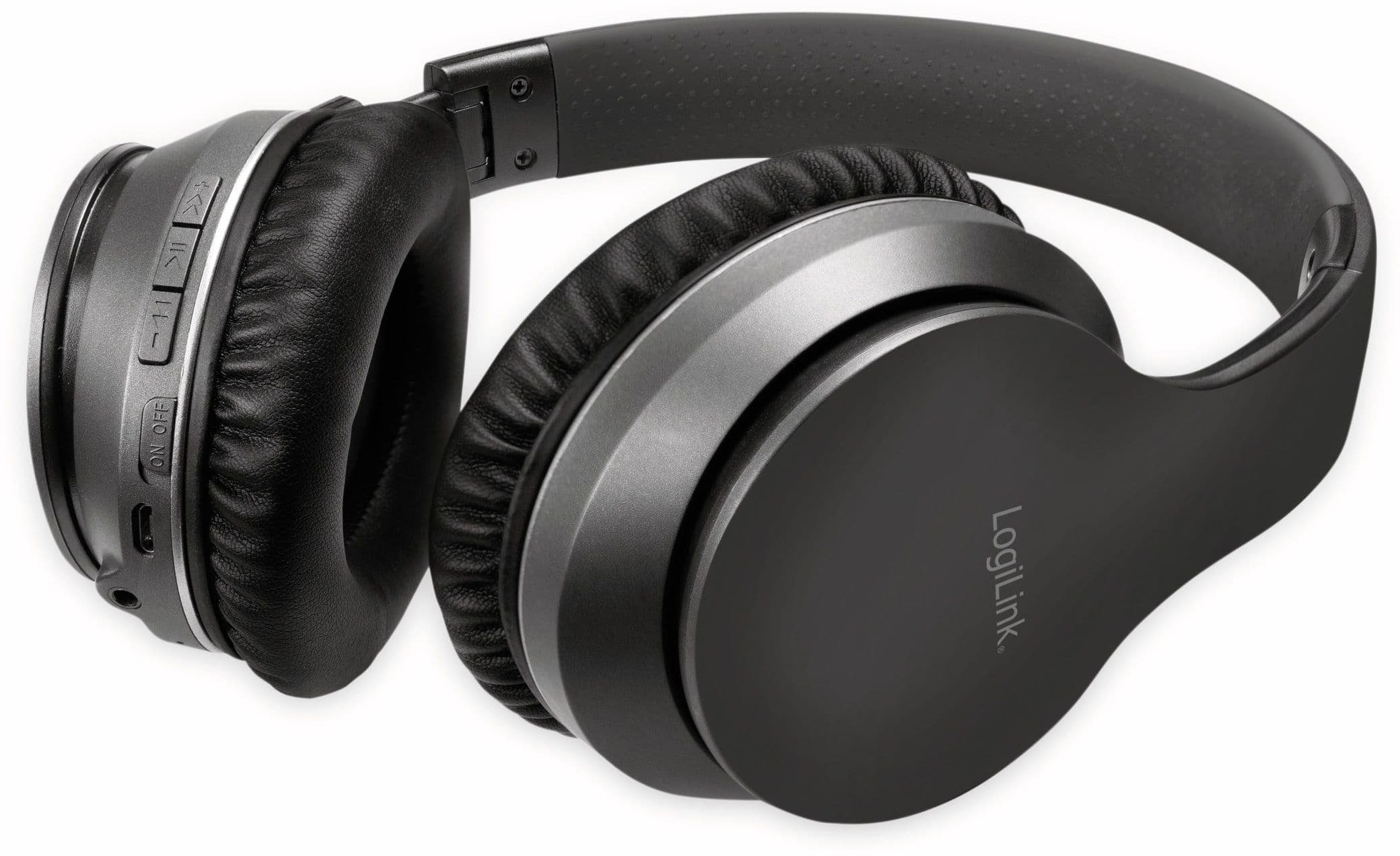 LOGILINK Bluetooth BT0053, Over-Ear Kopfhörer mit Kopfhörer LogiLink