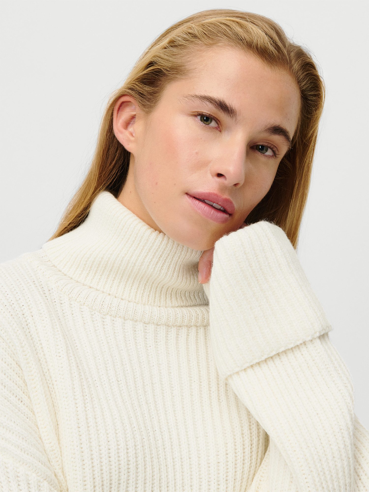 LeGer Rollkragenpullover Tia Jumper, LeGer by Lena Gercke oversized, Grobstrick