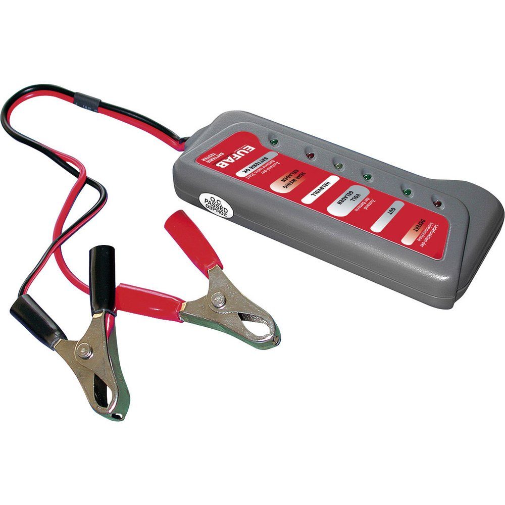 EUFAB Batterietester Eufab Kfz-Batterietester 120 mm x 50 mm x 16 mm