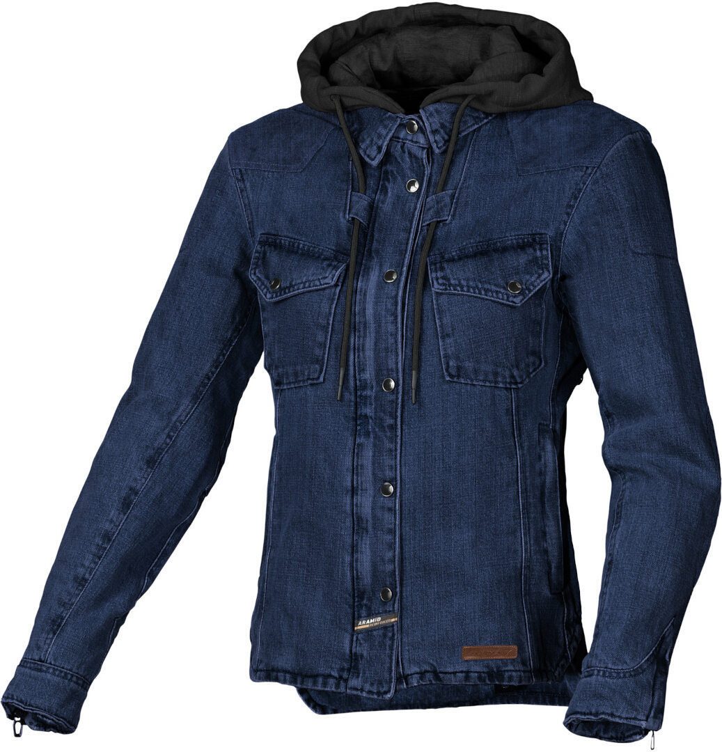 Macna Motorradjacke Inland Damen Motorrad Textiljacke Atmungsaktiv protektoren reflektierende reißverschluss