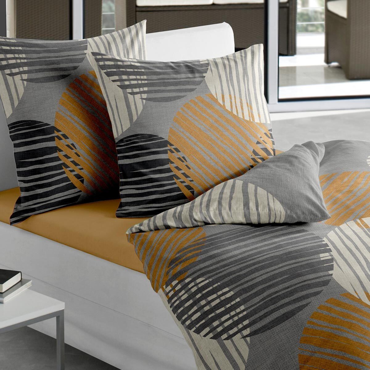 TRAUMSCHLAF Bettwäsche Kreise, Mako Satin, 2 günstig online kaufen