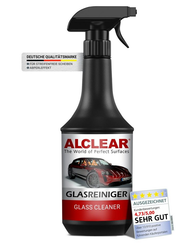 ALCLEAR 721GR Auto Glasreiniger Pkw Windschutzscheibe Autoscheibe Reiniger  1l Auto-Reinigungsmittel
