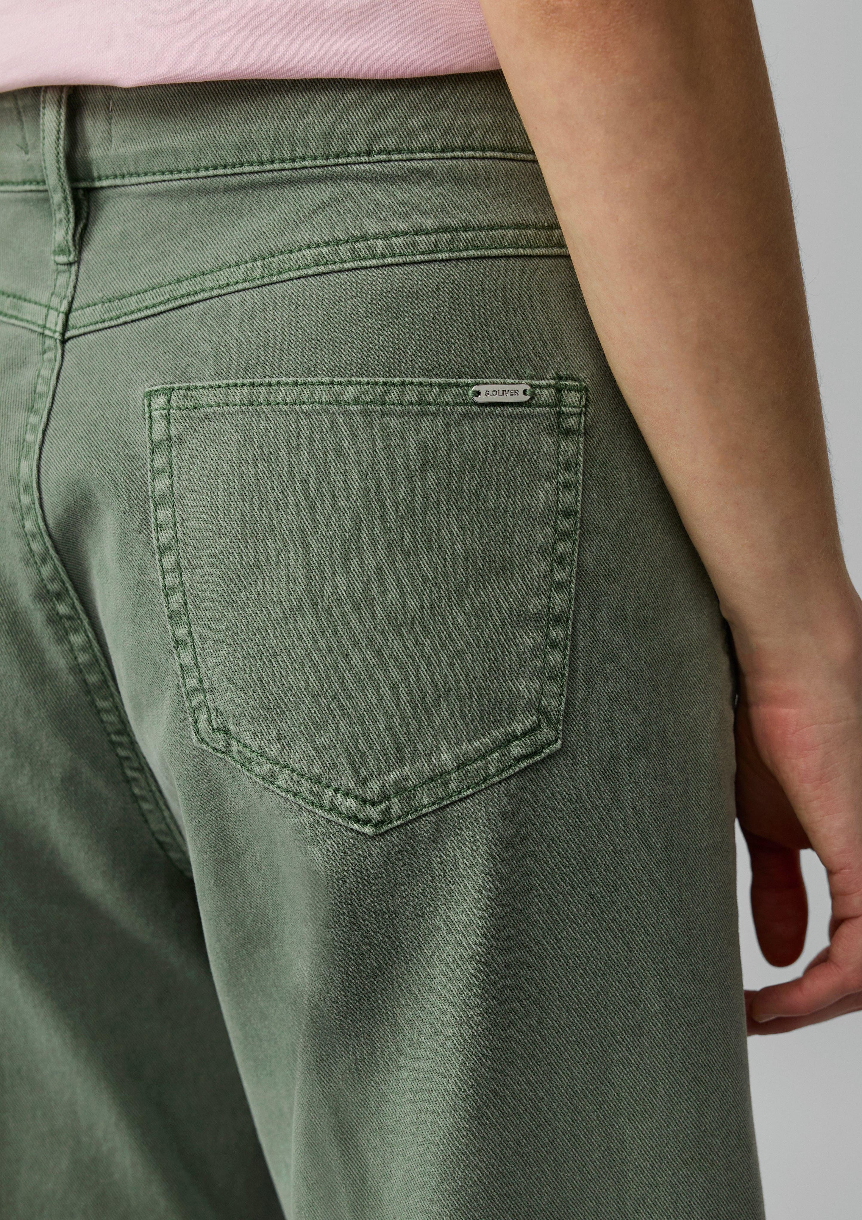 s.Oliver 3/4-Hose Culotte-Jeans / Regular Fit günstig online kaufen