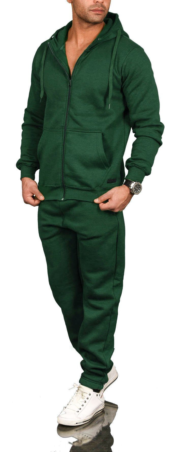 Alessandro Salvarini Trainingsanzug A. Salvarini Jogging Anzug, mit Kapuze