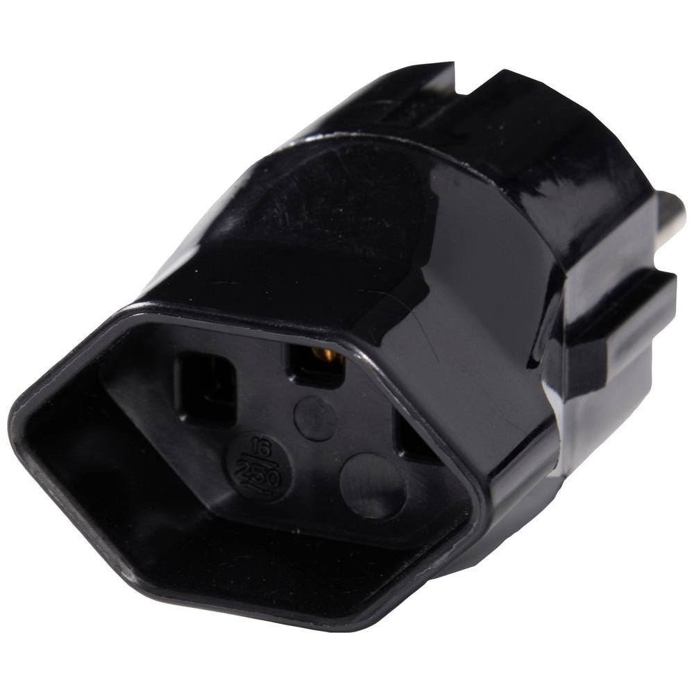 Reisestecker D + F / Schweiz Typ 23 mit Reiseadapter