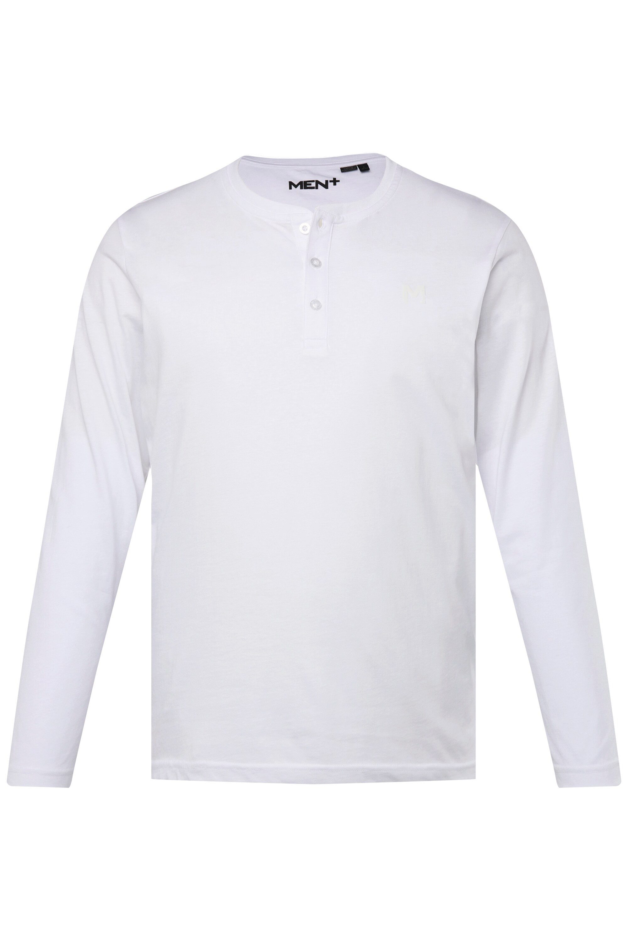 Men Plus T-Shirt Men+ Henley Basic günstig online kaufen
