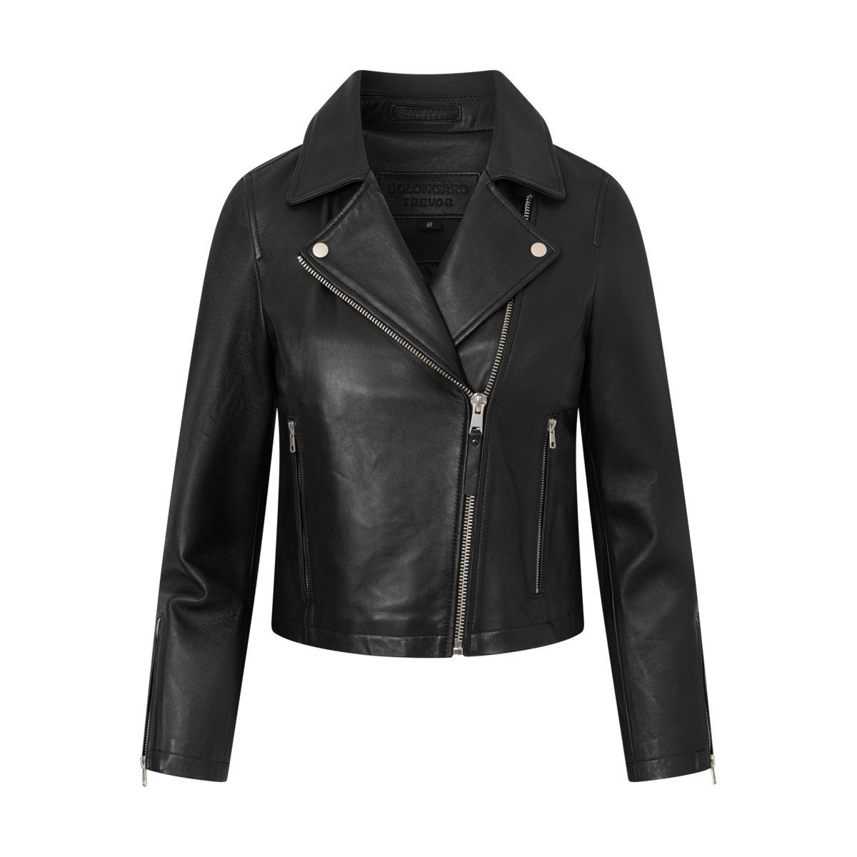 Bolongaro Trevor Lederjacke Millie Biker Damen Bomberjacke, Freizeitjacke, Blazer, Pufferjacke, Übergangsjacke