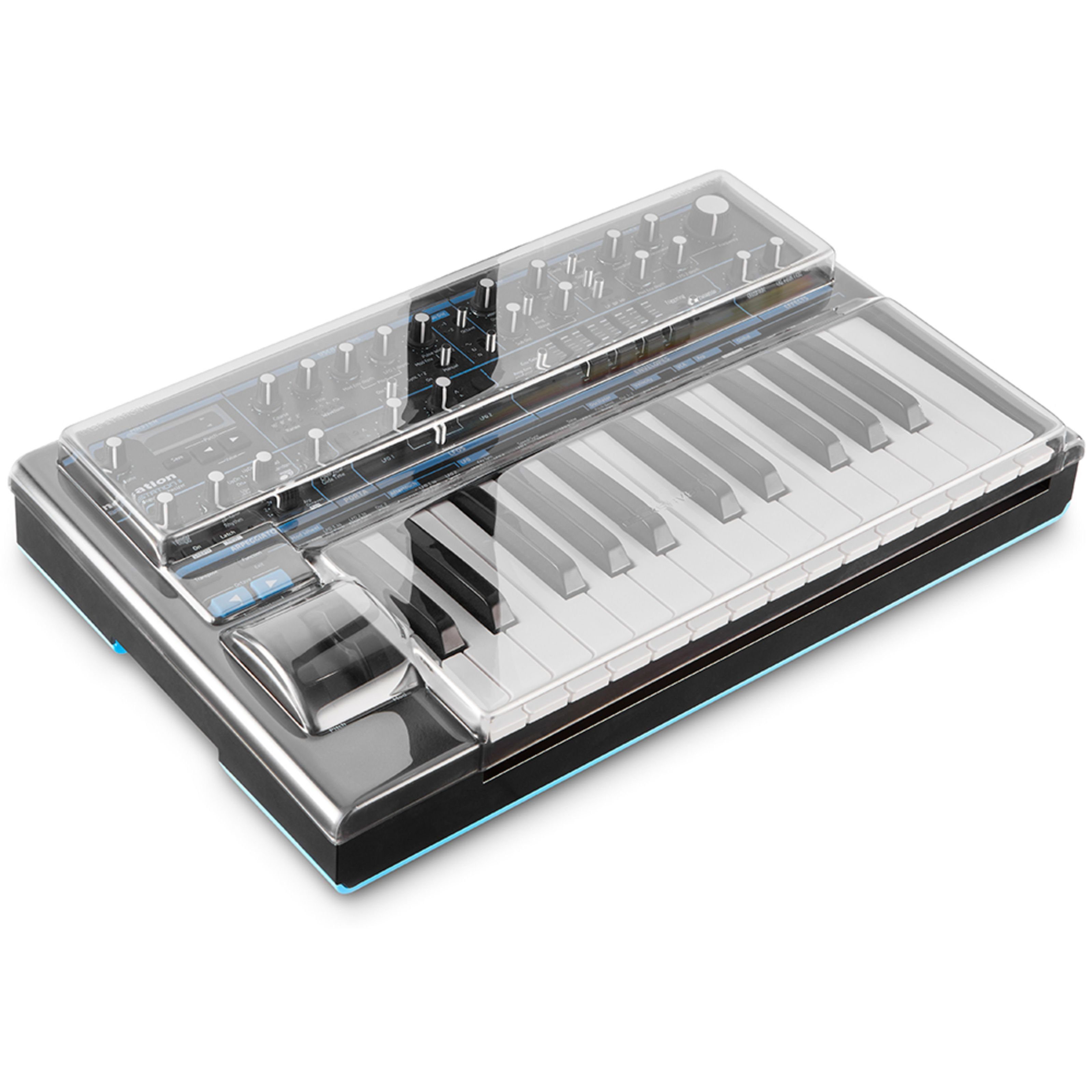 Decksaver Abdeckhaube, Novation Bass Station 2 Cover - Abdeckung für Keyboards