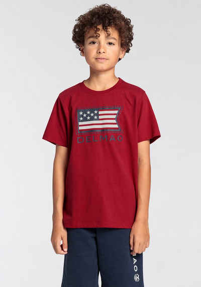 DELMAO T-Shirt für Jungen, Flagge. NEUE MARKE