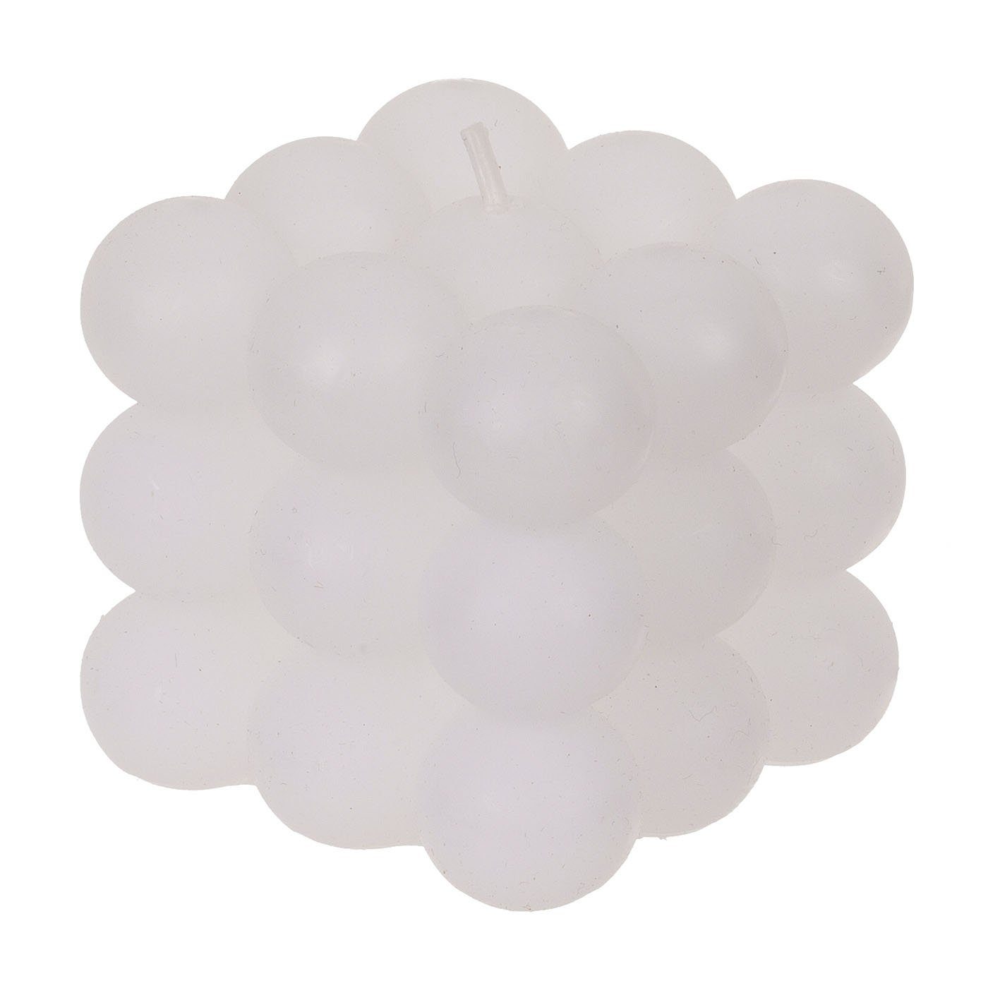 ReWu Stumpenkerze Kerze, Bubble, ca. 6 x 5,5 cm, 3-farbig sortiert günstig online kaufen