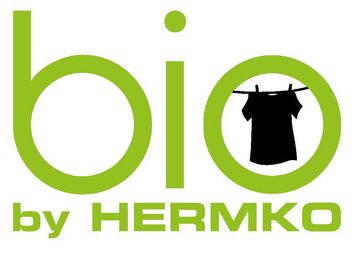 HERMKO Unterziehshirt 3848 Herren Bio kurzarm Shirt Doppelripp 2er Pack