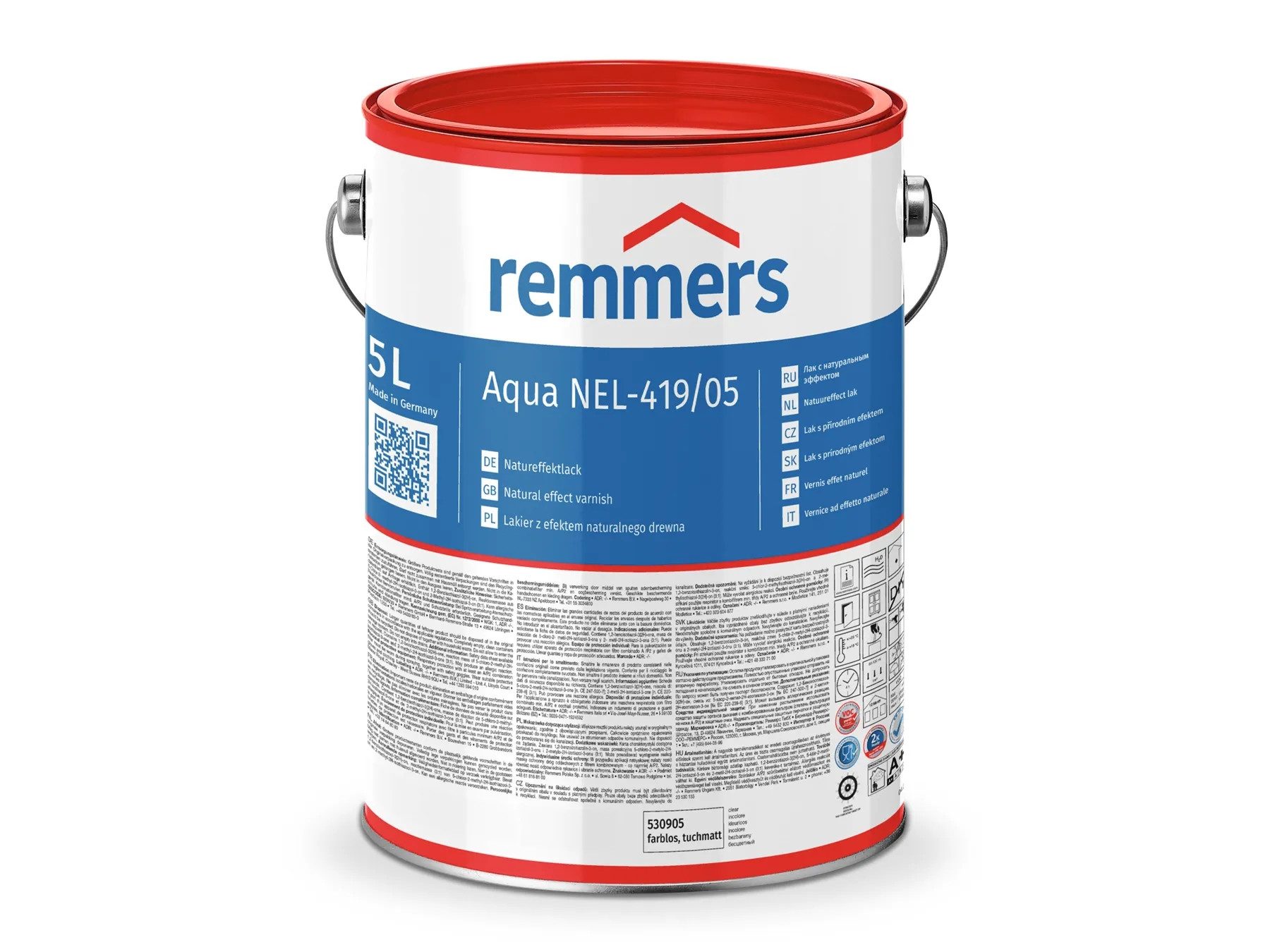Remmers Holzlack Aqua NEL-419/05-Natureffektlack