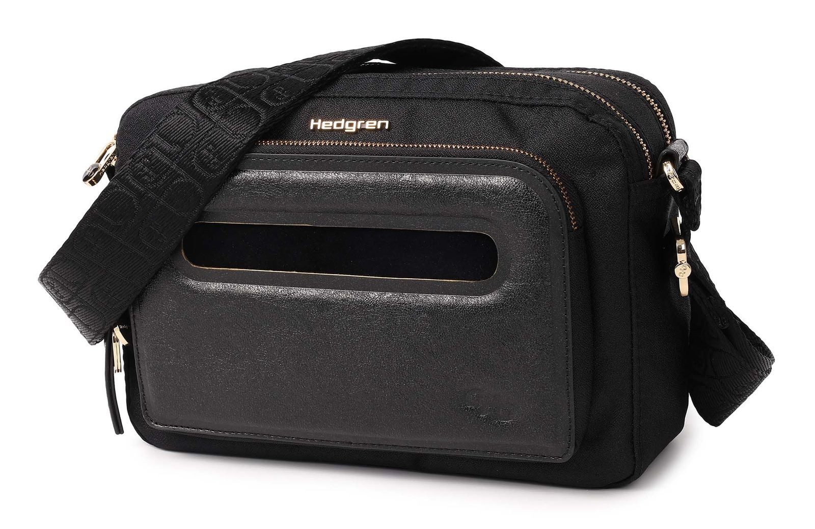 Hedgren Umhängetasche Espresso Crossover + RFID