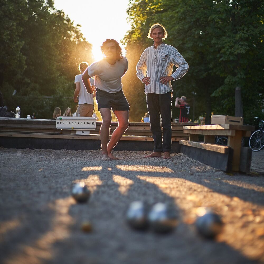 Obut Spielball Boule Pétanque, Original französische Stahlkugeln, keine Sandfüllung