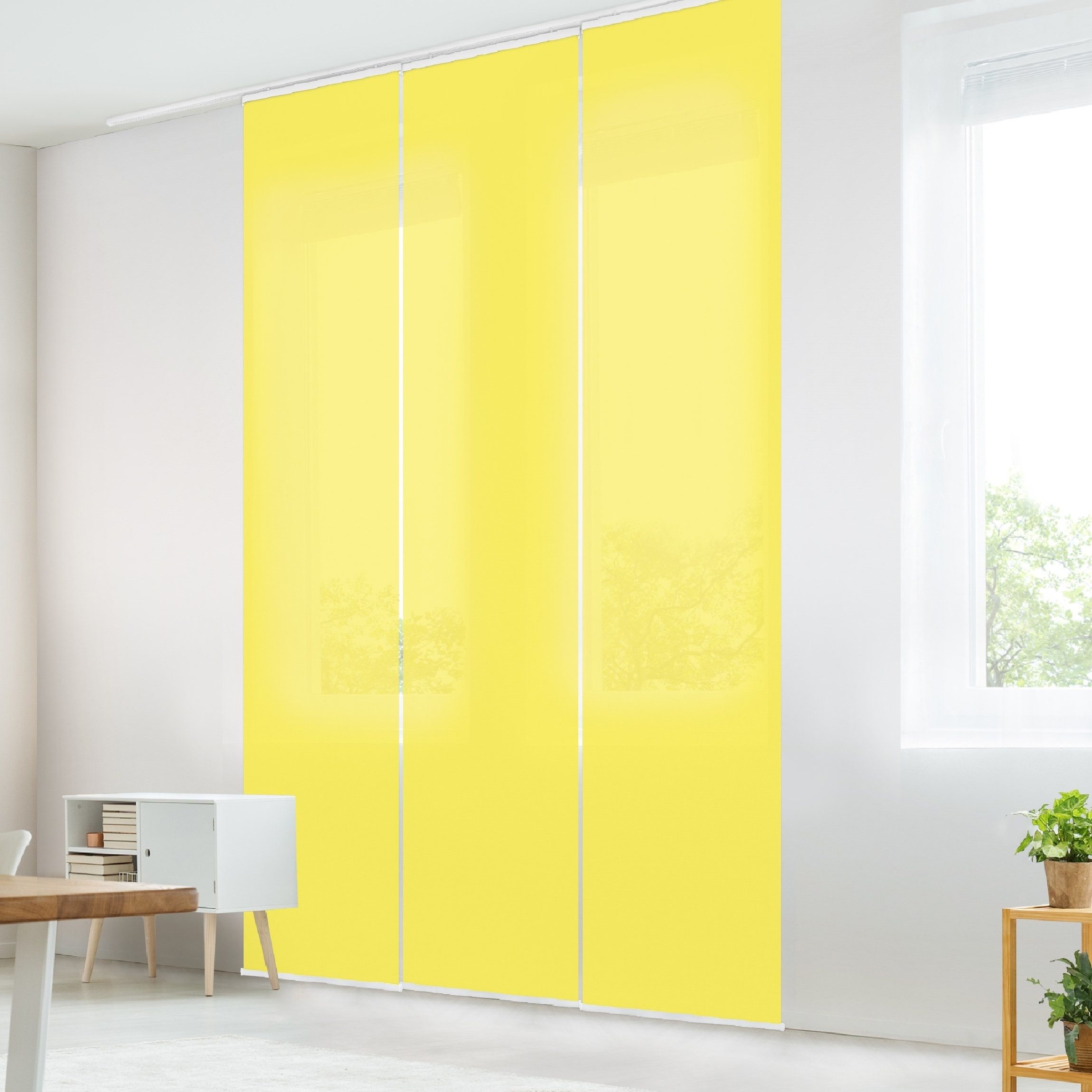 Bilderdepot24 Schiebegardine modern Flächenvorhang blickdicht Colour günstig online kaufen