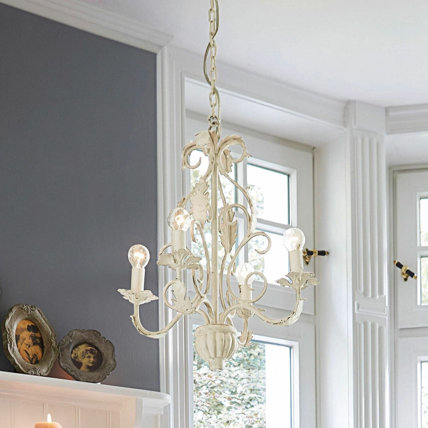 Mirabeau Kronleuchter Leuchter Assenay creme günstig online kaufen