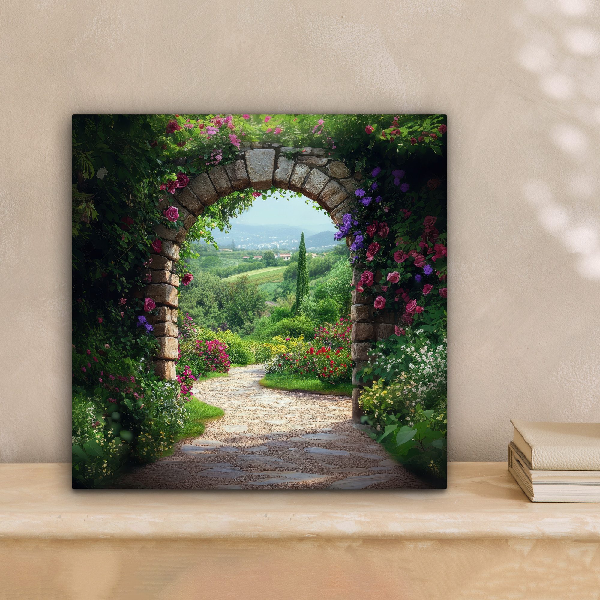 OneMillionCanvasses® Leinwandbild Durchblick - Landschaft - günstig online kaufen