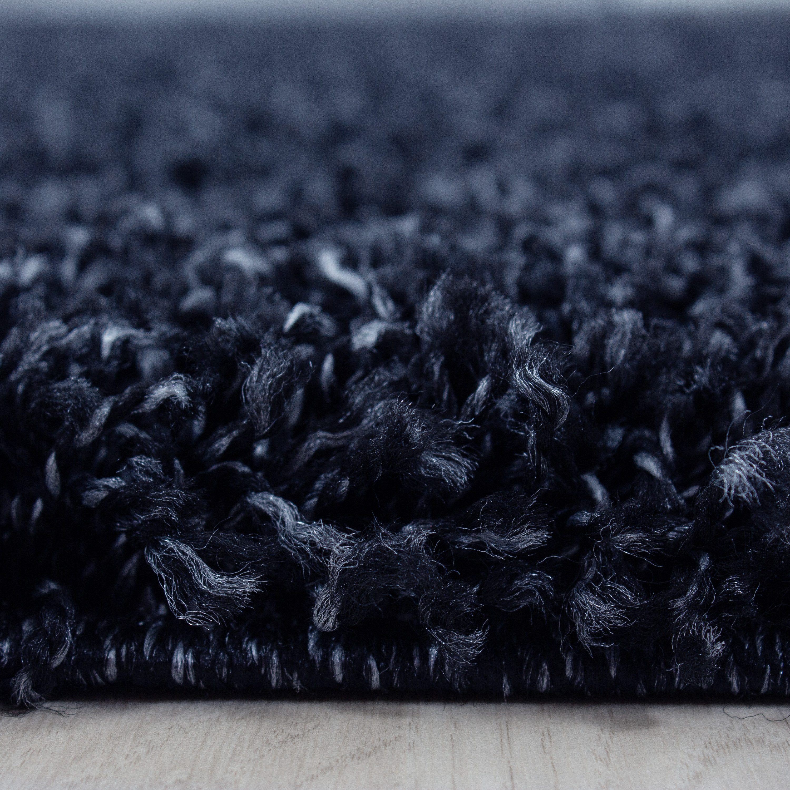 Carpettex Hochflor-Bettumrandung Unicolor - Einfarbig, Höhe günstig online kaufen