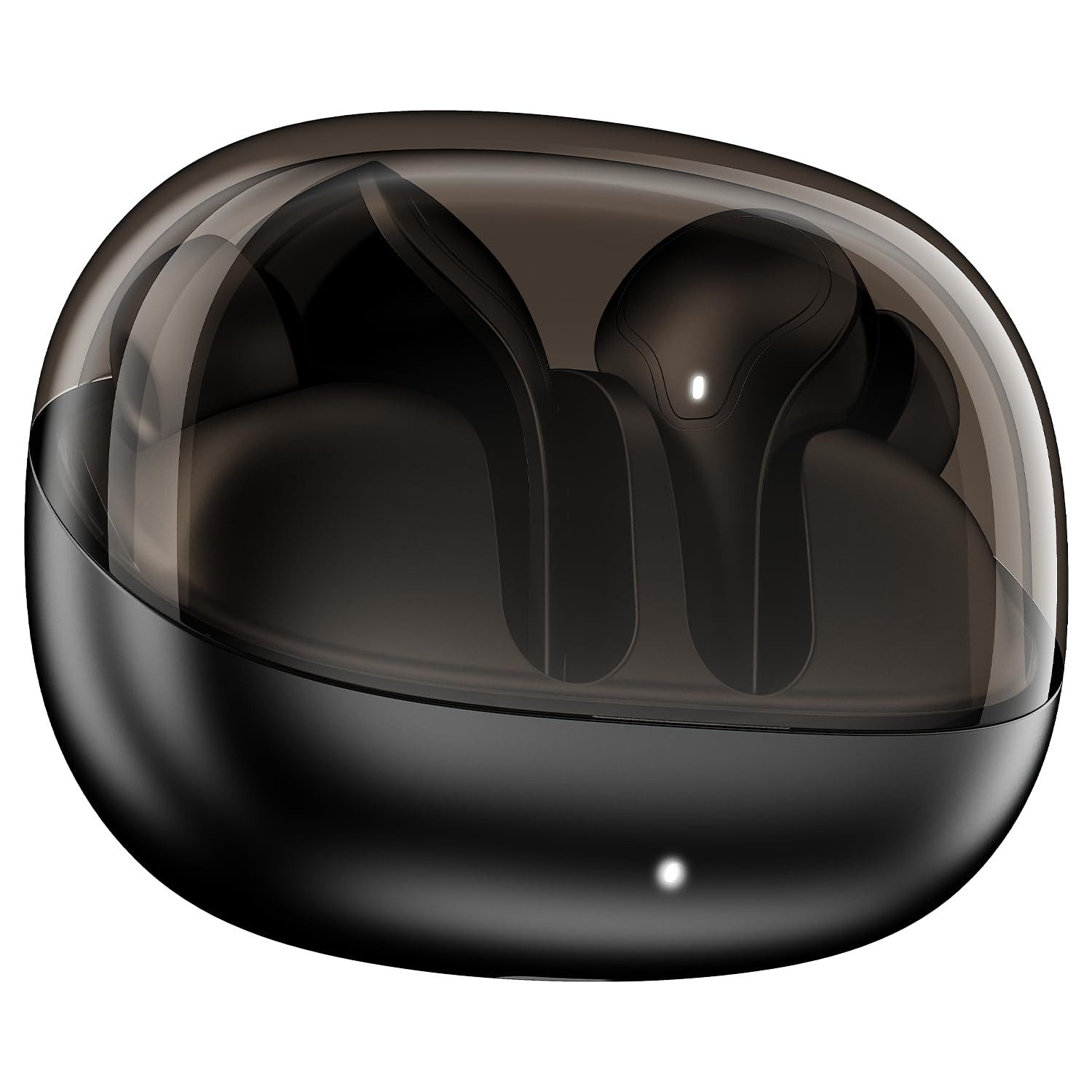 boAt Airdopes Plus 311 TWS In-Ear Ohrhörer Bluetooth 5.3 Bluetooth-Kopfhörer (Bluetooth, ENx Geräuschunterdrückung, Schnellladen, ANC, Glasdesign)
