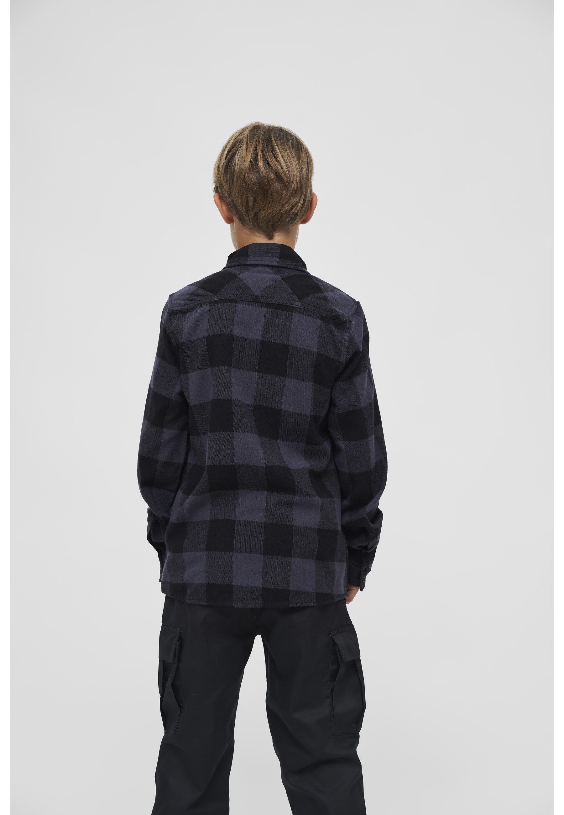 Brandit Langarmhemd Brandit Unisex Checkshirt Kids (1-tlg)