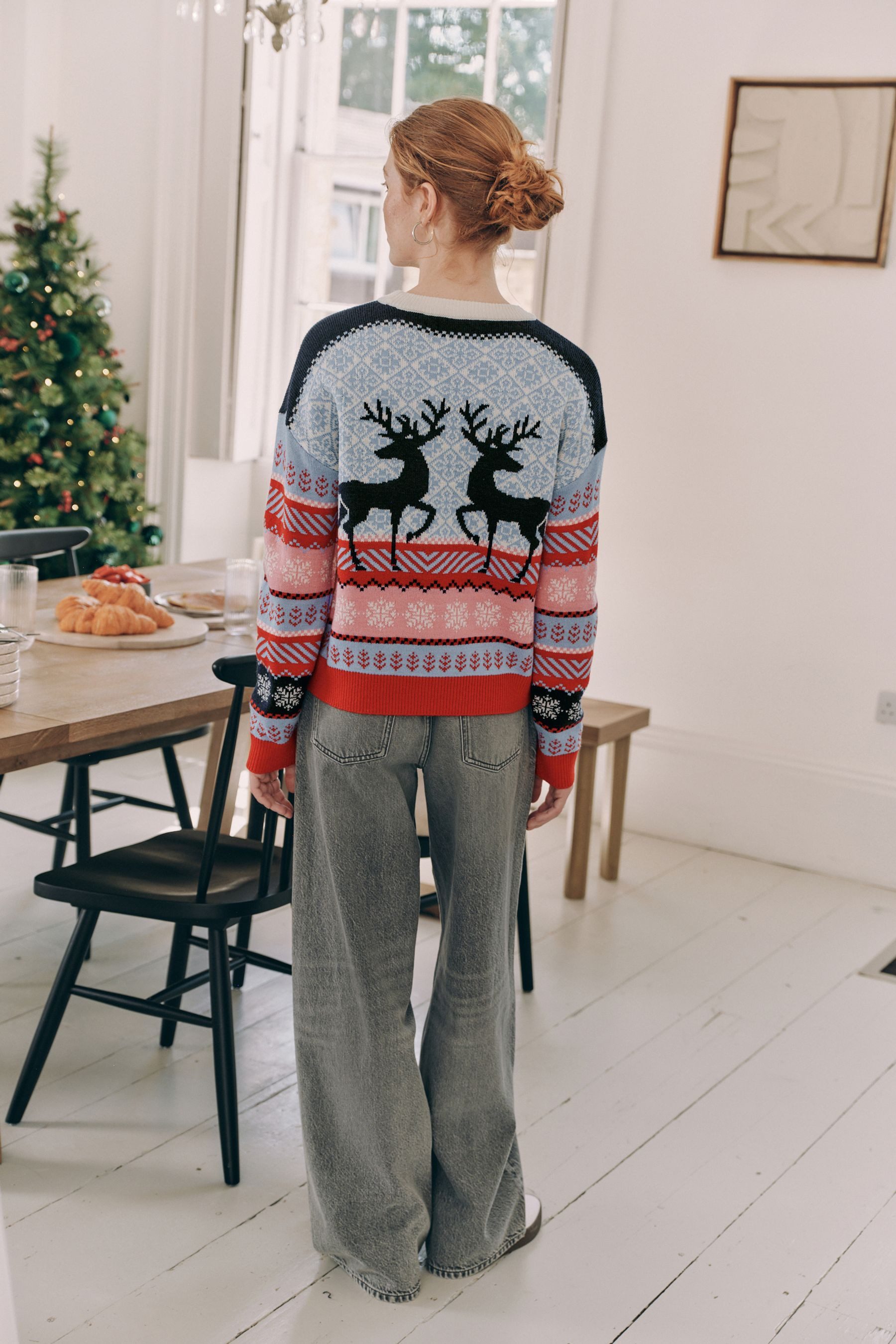 Next Norwegerpullover Weihnachtspullover für die Familie günstig online kaufen