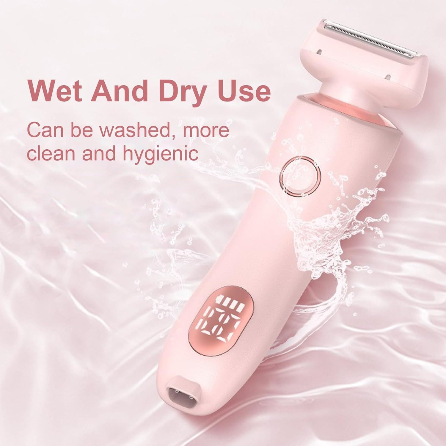 FELIXLEO HPL-Haarentferner 2-in-1 Damenrasierer Elektrisch Intimrasierer Wasserdicht Trimmer Blau