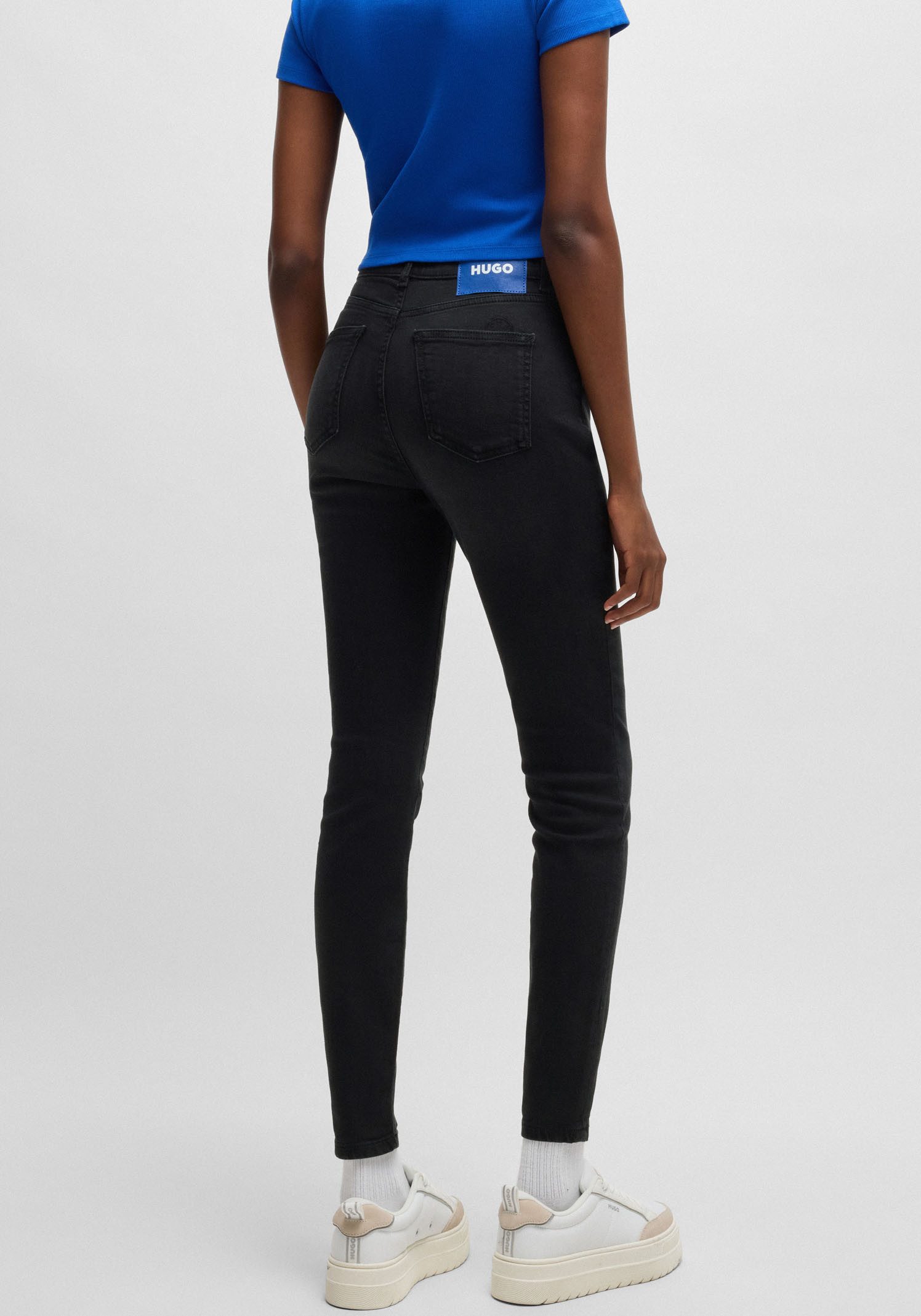 HUGO Blue Skinny-fit-Jeans "Malu", Skinny Fit mit mittlerer Leibhöhe günstig online kaufen